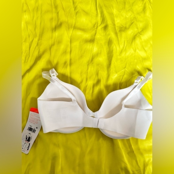 BRA Warners 34C White 1356 Underwire T shirt Simply Perfect 3433 GC - Picture 7 of 11